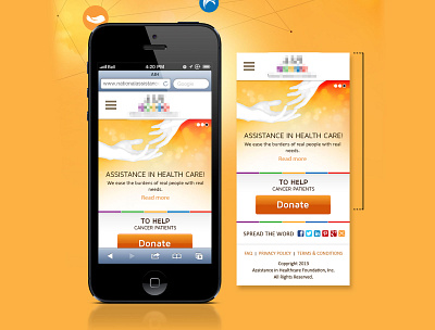 donation page design homepage mobile ui mockup ui ux