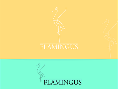 flamingus branding brand branding conception design illustration illustrator illustrator design logo logodesign