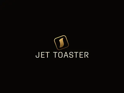 Logo - Jet Toaster branding branding and identity branding concept branding design concept creativity dark design gold icon logo logo design logodesign logos logotype london minimalist logo minimalistic typography ux