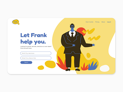 frank. adobe illustrator ui design