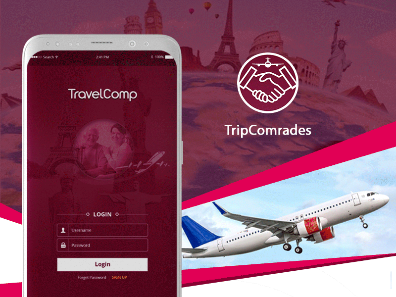 Trip Comerade (A travel Booking App)