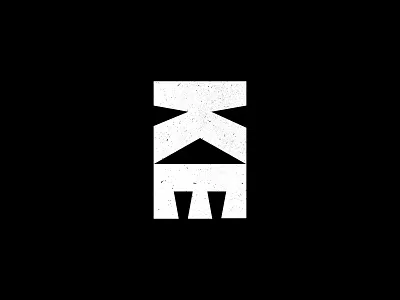 KE Monogram — Angry Stormtrooper brand branding design grunge icon identity design illustration logo logomark new year scifi star wars stormtrooper
