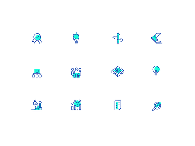 Business Icons branding design icon illustration