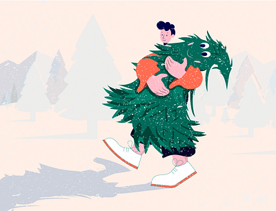 Happy Christma design illustration vector