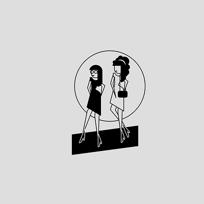 Daily logo challenge - day 7: Fashion fashion fashion brand fashion illustration girl icons logo logodesign women women fashion