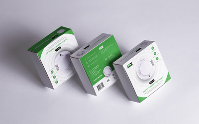 Rex Concept - Product packaging critical works iot packaging packaging design product rex smoke detector