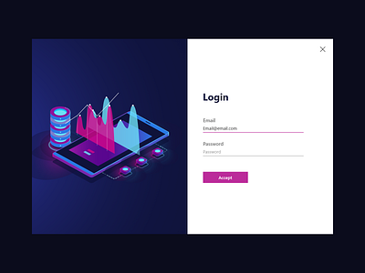 Login design login login screen sign in ui ui design uidesign vector