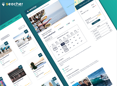 Seacher design ui ux