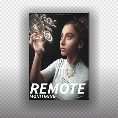 Remote monitiring adobe photoshop adobe photoshop illustration artworks branding design graphic design graphics graphics design illustration logo photoshop typography vector