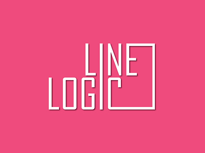 Line Logic Logo branding design hotel website illustration logo photoshop typography vector webdesigner website design