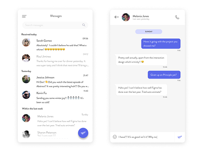 Daily UI #13 | Chat daily ui dark ui design design app figma product design ui uipractice ux ui