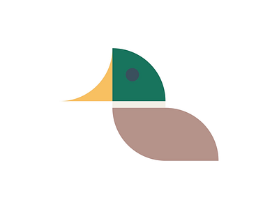 Duck bauhaus bold form geometric minimal minimalism simplicity