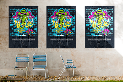 Hackerone H1-213 Live Hacking Poster branding poster screenprint