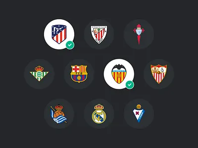 LaLiga Sports TV - Design System app component library design system design systems football football club laliga library match mobile soccer sports styleguide tv ui kit web
