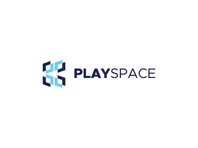 PLAYSPACE app branding design flat icon logo typography ux web website
