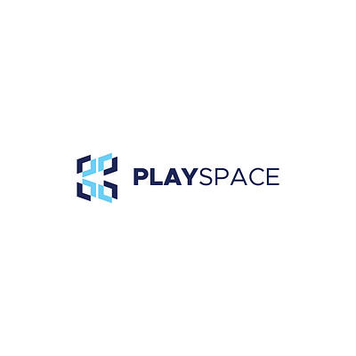 PLAYSPACE app branding design flat icon logo typography ux web website