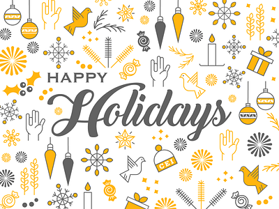 CEI_Holiday 2019 illustration vector