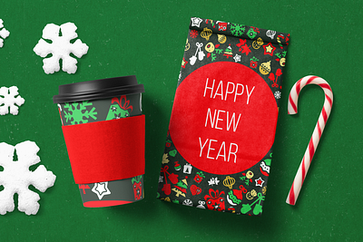 New Year 2020 2020 trend adobe colorful design green happynewyear illustration illustrator mockup new year shot vector