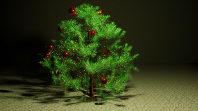 Happy christmas 3d blender blender 3d design happy christmas landscape