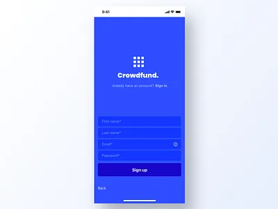 093 Splash Screen app dailyui design flat grid interface log in logo minimal minimalism minimalist logo splash splash screen splashpage ui ux