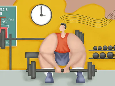 Milk shake desire illustration gym illustration design milkshake schoolofmotion summer