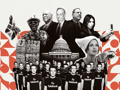 The decade, explained. collage editorial editorial design editorial illustration