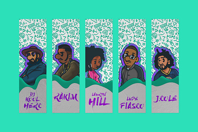 Bookmarks bookmark bookmarks brand identity design hip hop illustration mockup photoshop vector