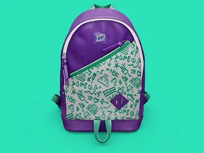 Backpack backpack brand identity clothing design hip hop illustration photoshop vector