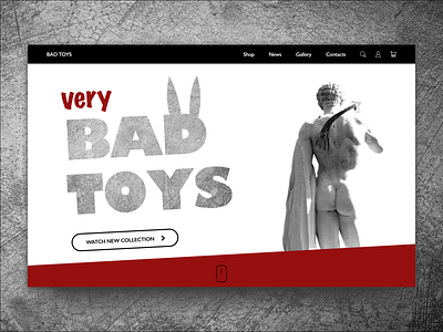 UI challenge: 11 - sex toys design main screen ui ui deisgn web web design