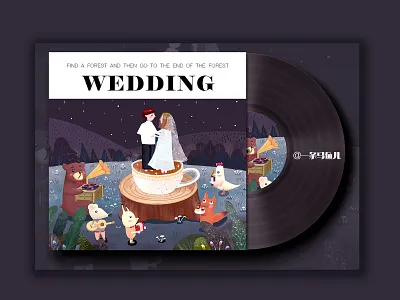 love words illustration ui