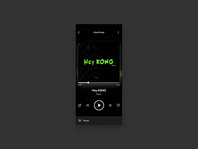 music player dailyui