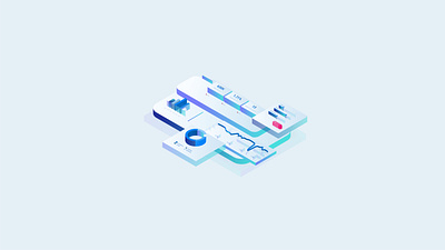 Data Dashboard art design icon illustration minimal ui ux vector web website