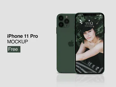Free iPhone 11 Pro Mockup design freebie freebies iphone iphone x mockup mockup design mockup psd mockup template
