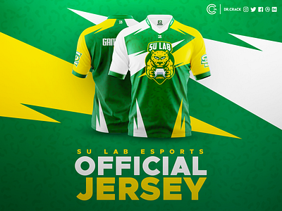 SU Lab Esports Jersey Design brand esport esports gaming jersey jersey design jersey mockup logo mockup uniform uniform design