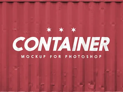 Free Shipping Container Mockup design free mockup free psd freebie freebies interface mockup mockup design psd mockup
