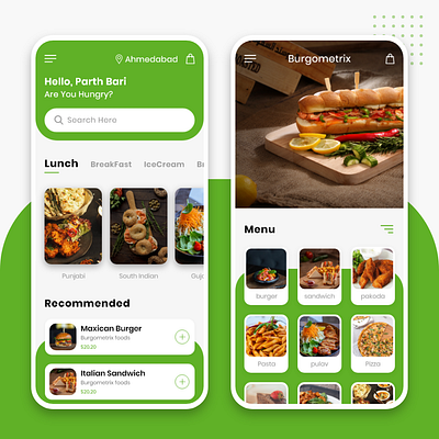 Food Delivery App Ui Design app design app designer app ui design daily inspiration food app ui food delivery app mobile ui ui designer userexperience