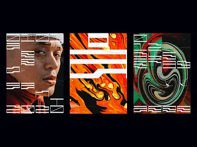 ARROGANT POSTERS abstract brutal fashion font font design font family ilustration monospace new poster poster design type typography