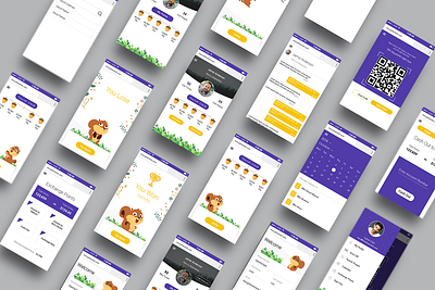 Game app design animation app app design branding ui ui design user experience user interface ux uxdesign web design