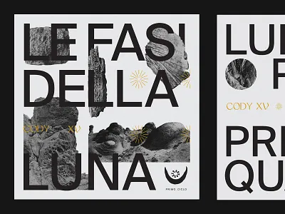 Le Fasi della Luna I album artwork design graphic illustration music photography rocks typography
