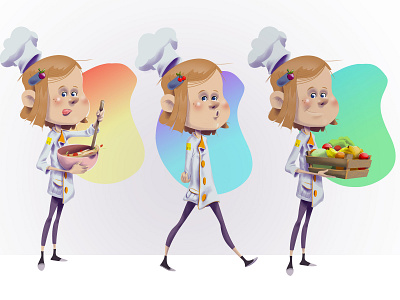 little chef character creation characterdesign draw edition graphic design illustration