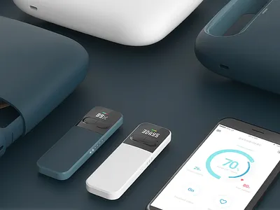 McLaren healthcare neuromodulation proj - ecosystem of devices design digital health health app health care industrial design mclaren medical ui ux