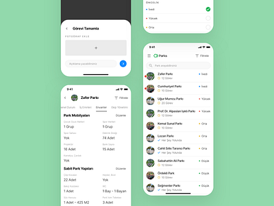 Parks Mobile Product Design design ios ios design mobile ui ux