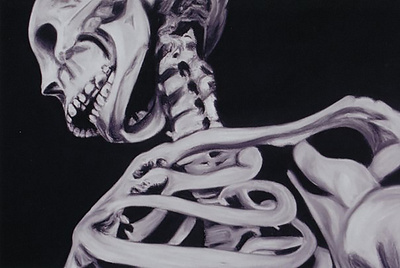 Skeleton art artwork drawing illustraion