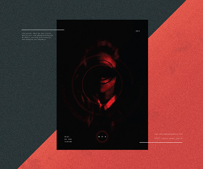 no. 084 x c c black design human illustration minimal photoshop poster poster a day posterdesign postereveryday red typography