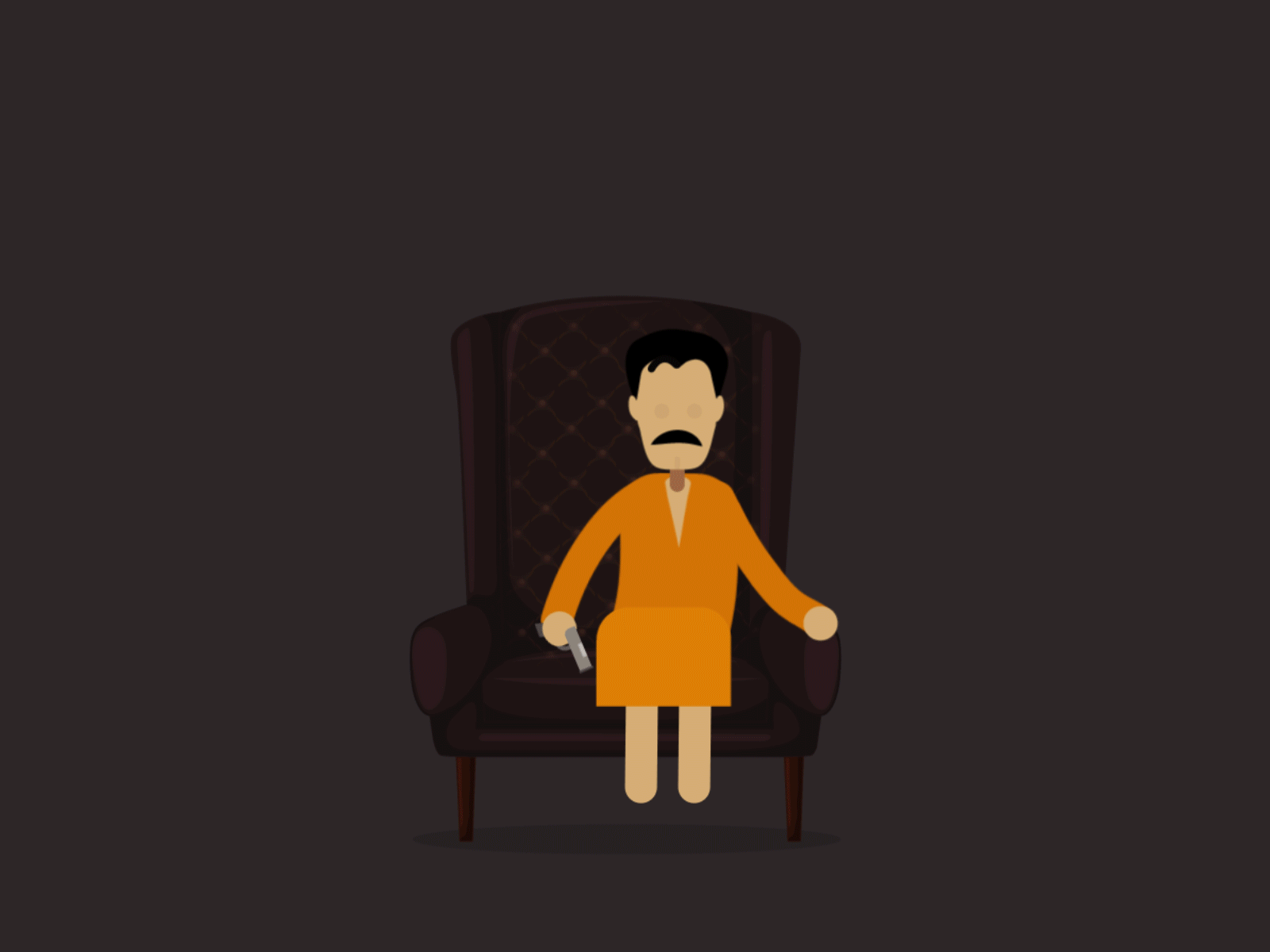 Sacred Games 2020 animatedgif animation bollywood characterdesign funny gameofthrones illustration minimal motiongraphics netflix sacred sacred games