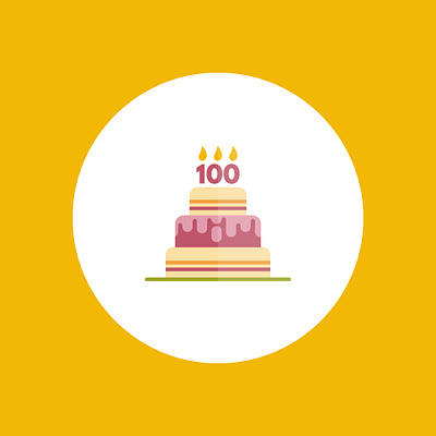 100 days of vector illustration day 100 100 days of illustration 100daychallenge 100days adobe illustrator cake celebrate design detail illustration illustration layer cake vector vector illustration