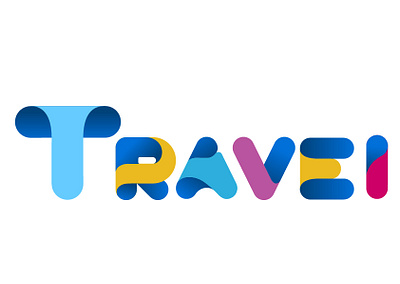 Travei branding design flat illustrator logo logo 2d logo a day logotravel travel vector art