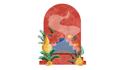 Mon: Bangkok's Hidden Language spot 2 bangkok editorial editorial illustration illustration illustrator minimal mon thailand vector