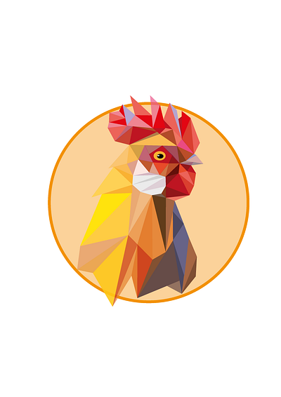 Rooster adobe adobe illustrator illustrator vector art vector design vector illustration vectorart