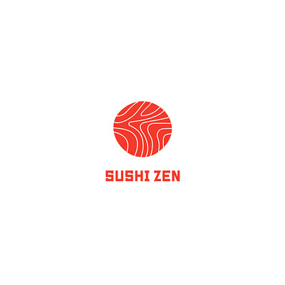Thirty Day Logo Challenge - Day 5 branding design illustration logo logo design logochallenge logocore logodesign restaurant branding restaurant logo sushi sushi logo sushi zen vector zen